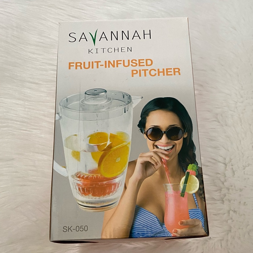 NEW in Box-Savannah Kitchen Fruit-Infused Pitcher